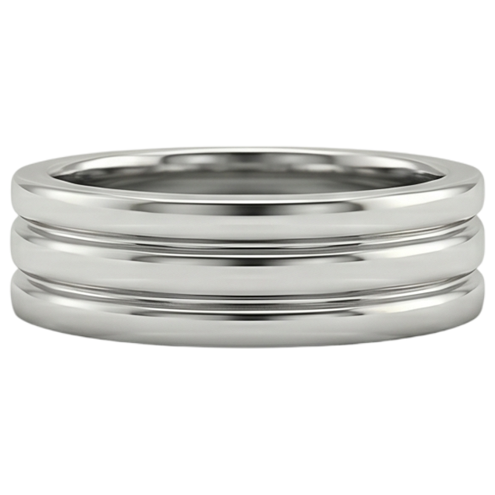 1.5 Ct Princess Cut Mens Diamond Wedding Ring
