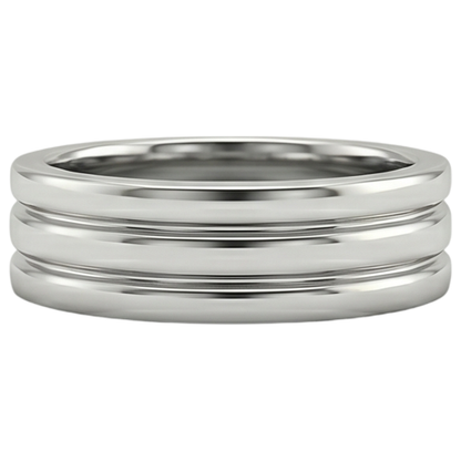 1.5 Ct Princess Cut Mens Diamond Wedding Ring