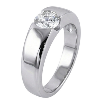1.50 Carat G VS1 Gorgeous Diamond Solitaire Ring Gold Mens Ring Gents