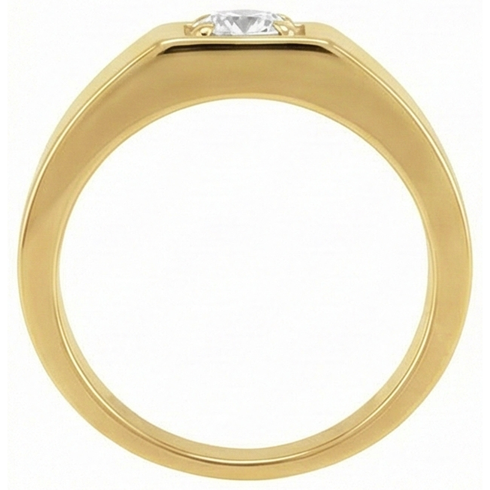 1.50 Carat Round Brilliant Mined Natural Real Diamond ( Not Lab Grown ) Old Cut Engagement Ring