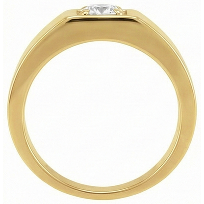 1.50 Carat Round Brilliant Mined Natural Real Diamond ( Not Lab Grown ) Old Cut Engagement Ring