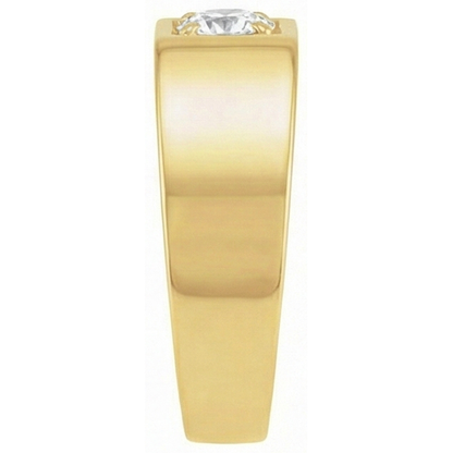 1.50 Carat Round Brilliant Mined Natural Real Diamond ( Not Lab Grown ) Old Cut Engagement Ring