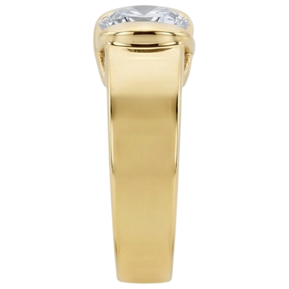 1.50 Ct. Men's Ring Beautiful Diamond Yellow Gold