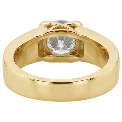 1.50 Ct. Men's Ring Beautiful Diamond Yellow Gold