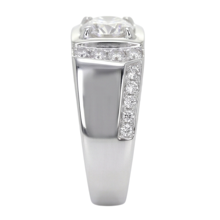 1.75 Carats Round Diamond Anniversary Ring White Gold 10K