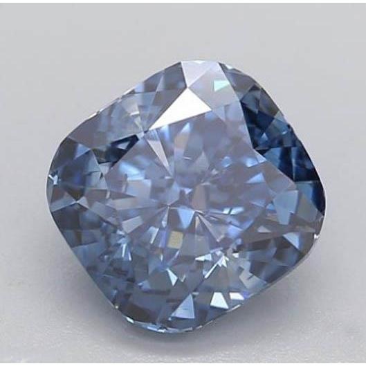 1.20 Ct Intense Blue Cushion Cut Loose Sapphire