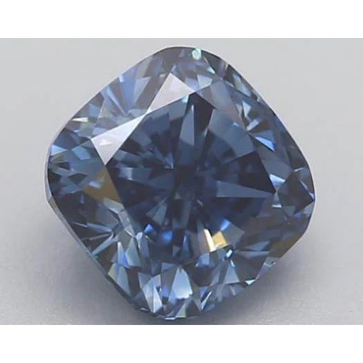1.25 Ct Intense Blue Cushion Cut Loose Sapphire