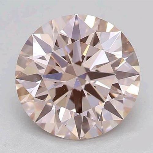 1.45 Ct Round Cut Intense Pink Loose Sapphire