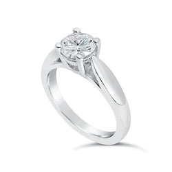 1.50 Carat Round Cut Diamond Wedding Solitaire Ring