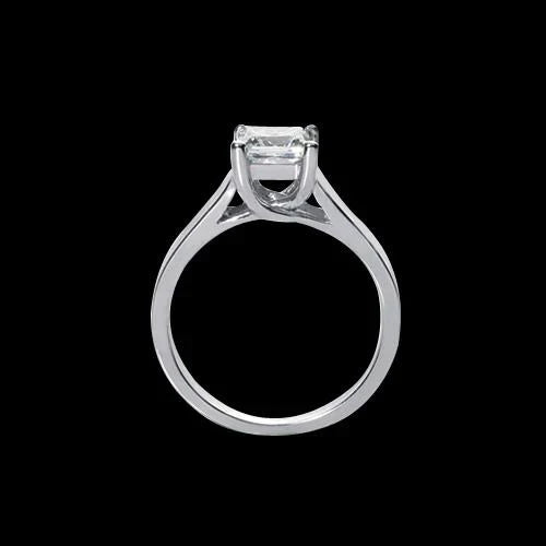 1.5 Carat Gold Princess Diamond Ring