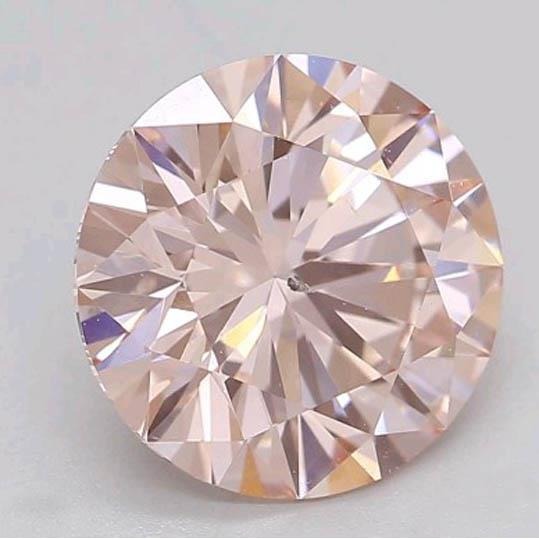 1.5 Ct Intense Pink Round Cut Loose Sapphire