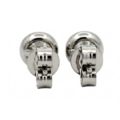 1.5 Carat Round Cut Lab Grown Diamonds Earring White Gold 14K