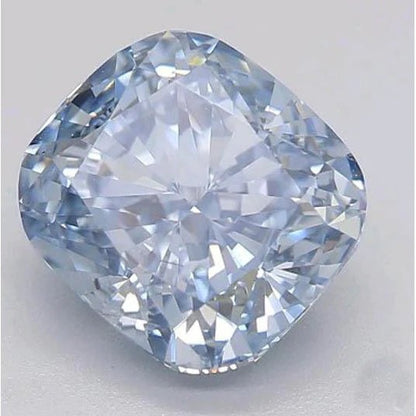 1.7 Ct Cushion Cut Light Blue Loose Sapphire