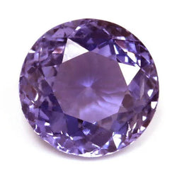 1.92ct Round Natural Sapphire (Colour Purple, Clarity Slightly Included, Cut Faceted)