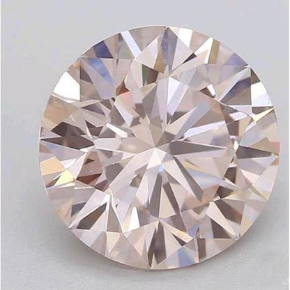 1.95 Ct Intense Pink Round Cut Loose Sapphire