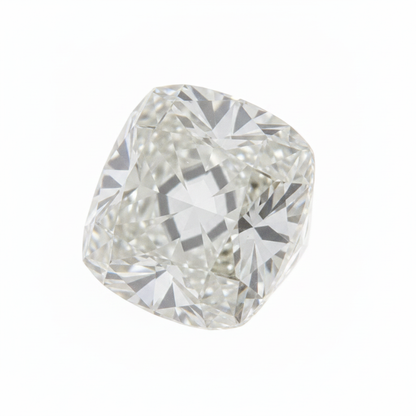 10 Carat Old Mine Cushion Cut Real Genuine Loose Diamond H VS1