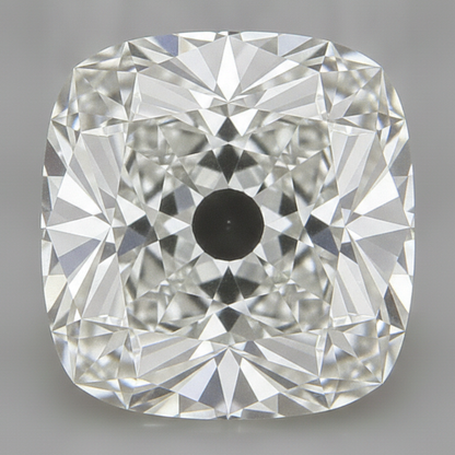 10 Carat Old Mine Cushion Cut Real Genuine Loose Diamond H VS1
