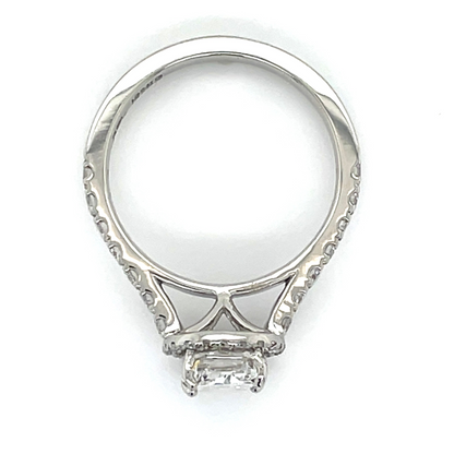 10.50 Ct Cushion Genuine Lab Grown Big Diamond Halo Engagement Ring White Gold