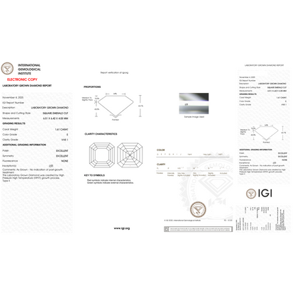 IGI Certificate
