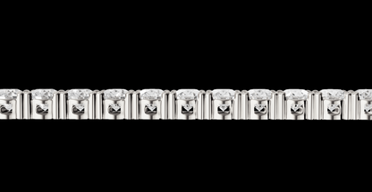 10 Carat Lab Grown Diamonds 14K Tennis Bracelet White Gold 