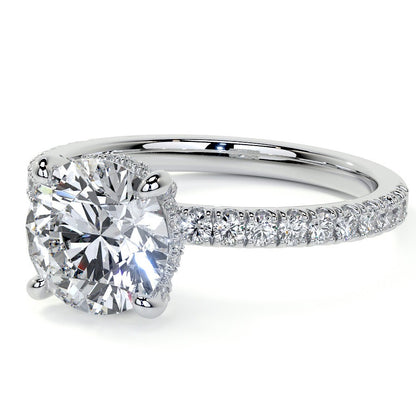 Real  8 Carat Old Cut Diamond Ring