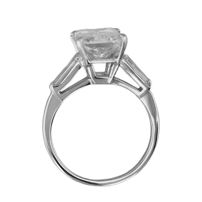 11.5 Carat Radiant Lab Grown Big Diamond Wedding Ring