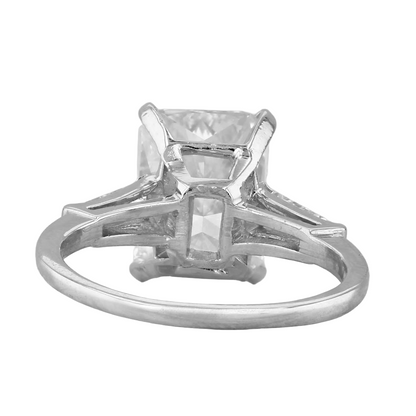 11.5 Carat Radiant Lab Grown Big Diamond Wedding Ring