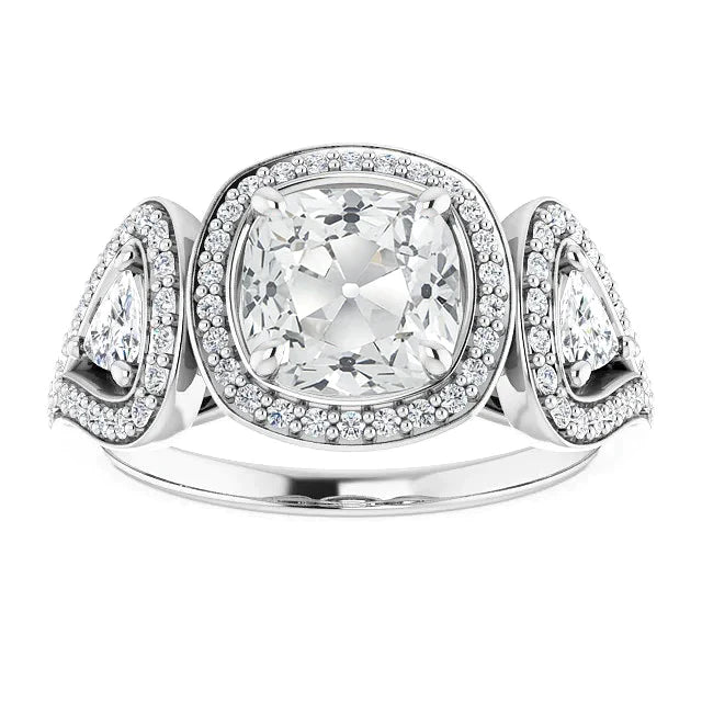 11 Carat Gold Fancy Diamond Ring