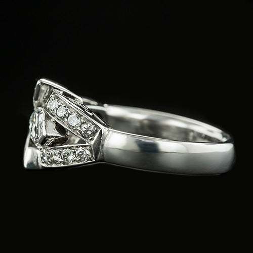 12 Carat Marquise Natural Earth Mined Diamond Women's Ring