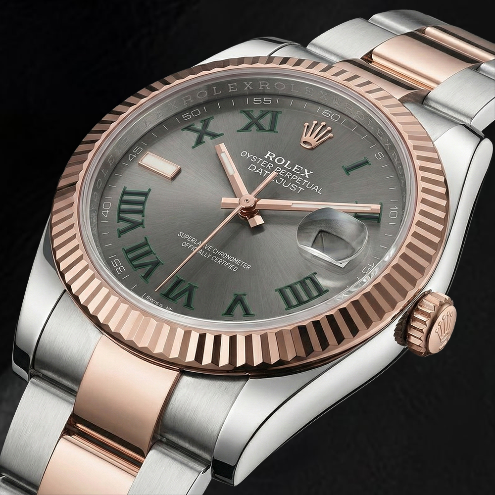 natural diamond watch with diamond accents