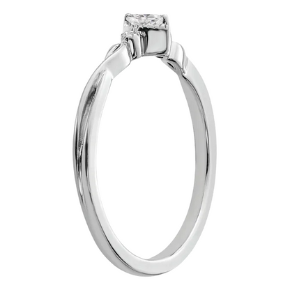 14K Gold 3 Stone Round and Marquise Old Cut Natural Earth Mined Diamond Ring 1 Carat