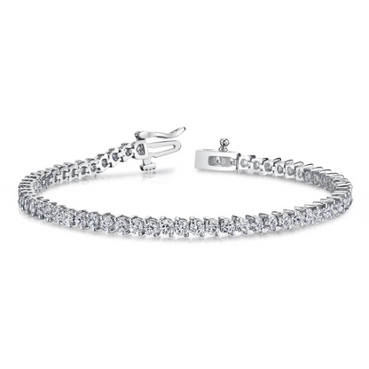 15 Carat Women's Lab Grown Diamond Gold Bracelet