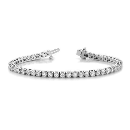 16.72 Ct. Lab Grown Diamond Tennis Bracelet Jewelry White Gold