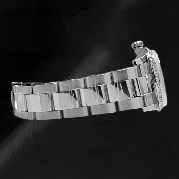 178240 Rolex Mother of Pearl Natural Real Diamond ( Not Lab Grown ) Stainless Steel 31 mm Women's Watch