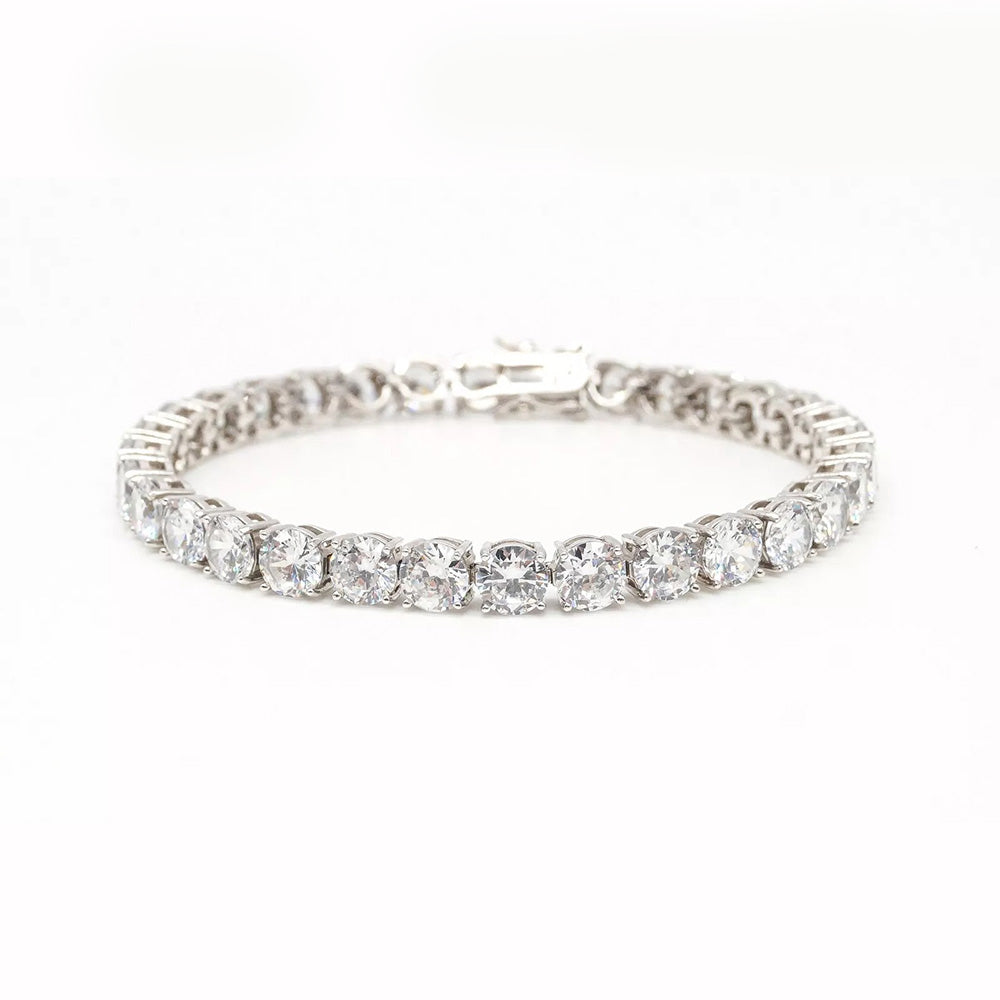 17 Carat Elegant Lab Grown Diamond Tennis Bracelet Accessory