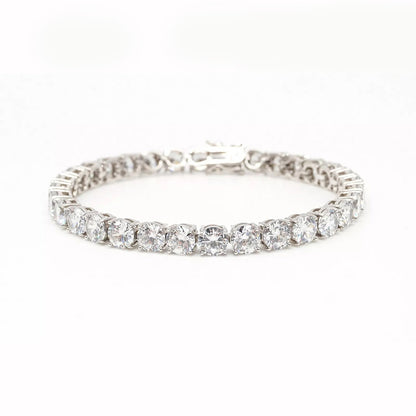 17 Carat Elegant Lab Grown Diamond Tennis Bracelet Accessory