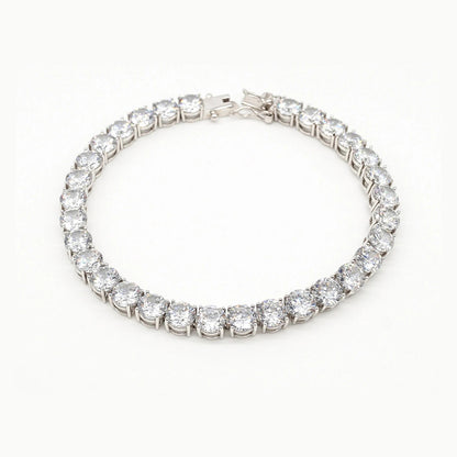 17 Carat Elegant Lab Grown Diamond Tennis Bracelet Accessory