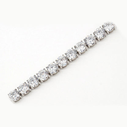 17 Carat Elegant Lab Grown Diamond Tennis Bracelet Accessory