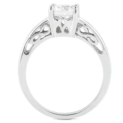 1 Carat Diamond Ring With Filigree