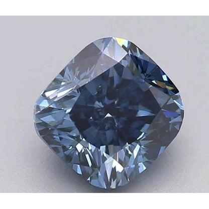 1 Carat Intense Blue Cushion Cut Loose Sapphire