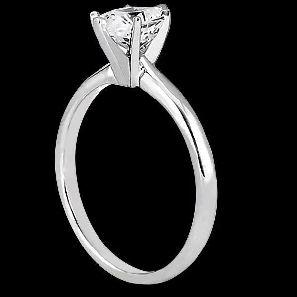 1 Carat Oval Diamond Solitaire Ring