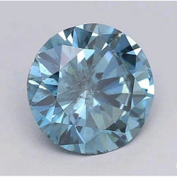 1 Carat Round Cut Intense Blue Loose Sapphire