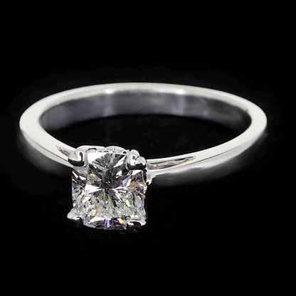 1 Carat Sparkling Radiant Diamond Ring
