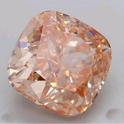 1 Ct Cushion Cut Orange Loose Sapphire