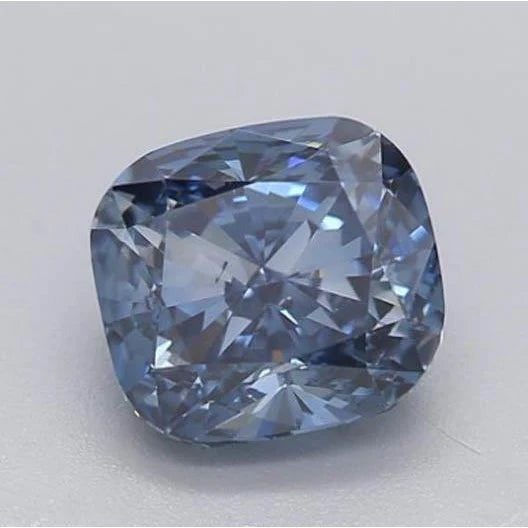 1 Ct Loose Intense Blue Cushion Cut Sapphire