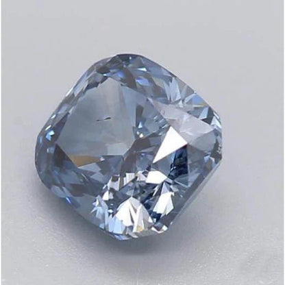 1 Ct Loose Intense Blue Cushion Cut Sapphire