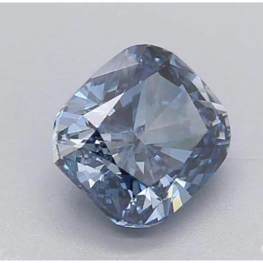 1 Ct Loose Intense Blue Cushion Cut Sapphire