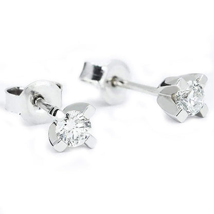1 Carat F VS1 Brilliant Cut Natural Earth Mined Diamond Women Stud Earring