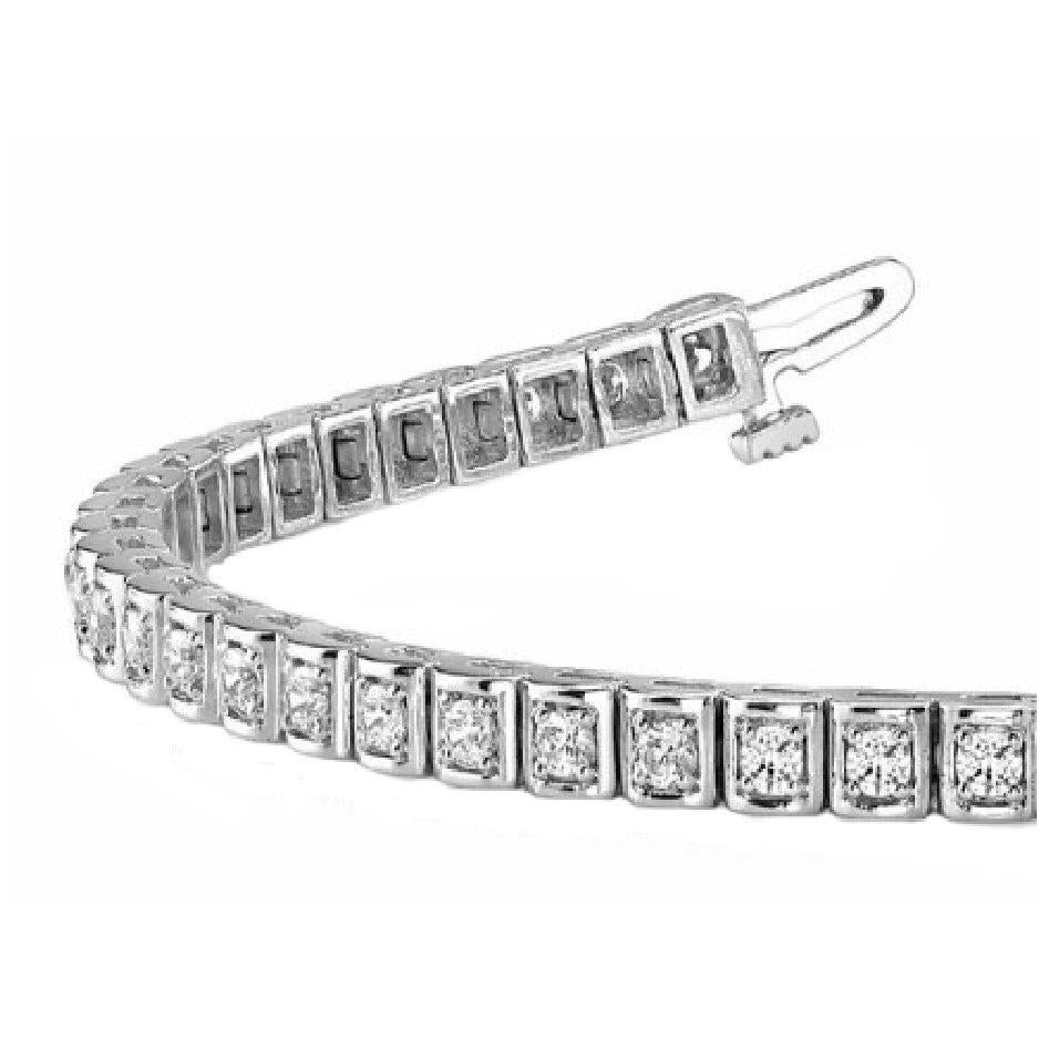 1 Carat Lab Grown Diamond Tennis Bracelet