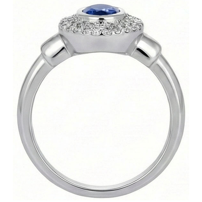 2.40 Ct Oval Cut Sri Lanka Sapphire Natural Earth Mined Diamonds Engagement Ring